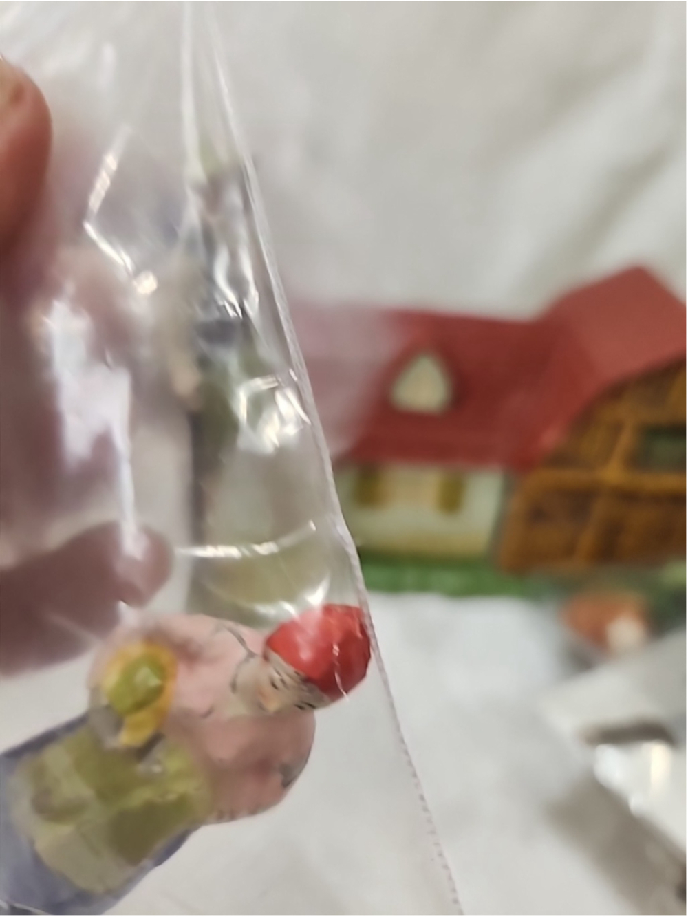 1950s Made In Japan Papier Mache Barn Yard Play Set, Extremely Rare - Picture 16 of 16
